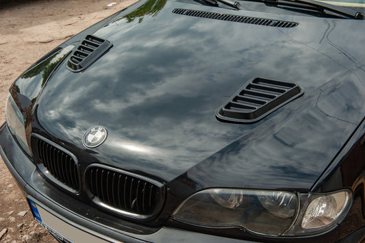 Universal Hood Covers DPT (2 pcs, Gloss Black) - image 1