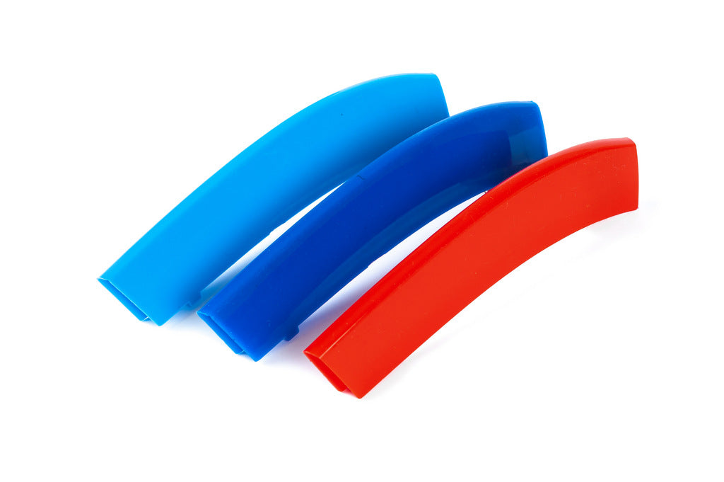 Grille Inserts 2010-2013 (3 pcs) for BMW 5 Series F-10/11/07 2010-2016 - image 2