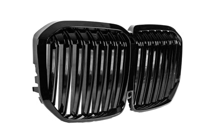 Kidneys M-Look (2019-2022, Gloss Black) for BMW X7 G07 2019- - image 5