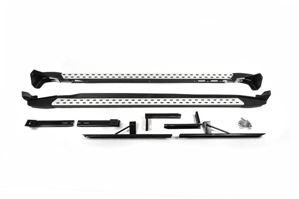 Side steps OEM V2 (2 pcs, aluminum) for BYD S6 - Reelken Auto