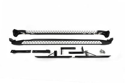 Side steps OEM V2 (2 pcs, aluminum) for BYD S6 - Reelken Auto