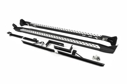 Side steps OEM V2 (2 pcs, aluminum) for BYD S6 - Reelken Auto