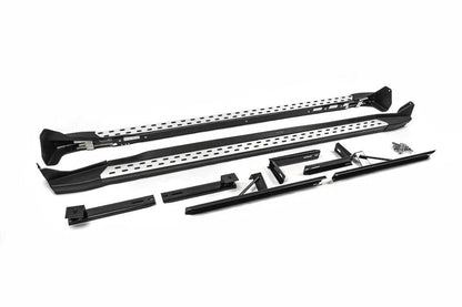 Side steps OEM V2 (2 pcs, aluminum) for BYD S6 - Reelken Auto