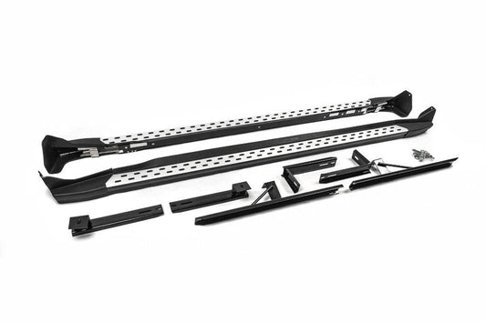 Side steps OEM V2 (2 pcs, aluminum) for BYD S6 - Reelken Auto