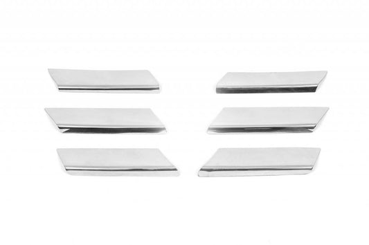 Trim for the front grille (stainless) for Dacia Sandero 2007-2013 - Reelken Auto