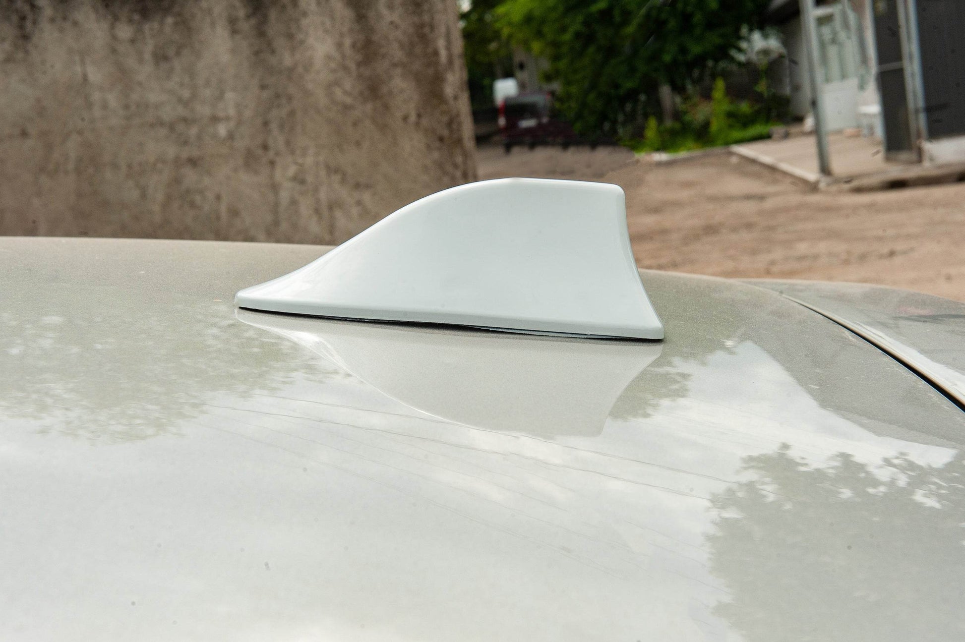 Fin (white, ABS) - Reelken Auto
