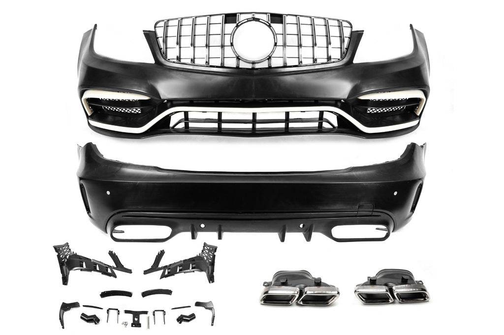 A set of body kits in the W205 design for Mercedes C-class W204 2007-2015 - Reelken Auto