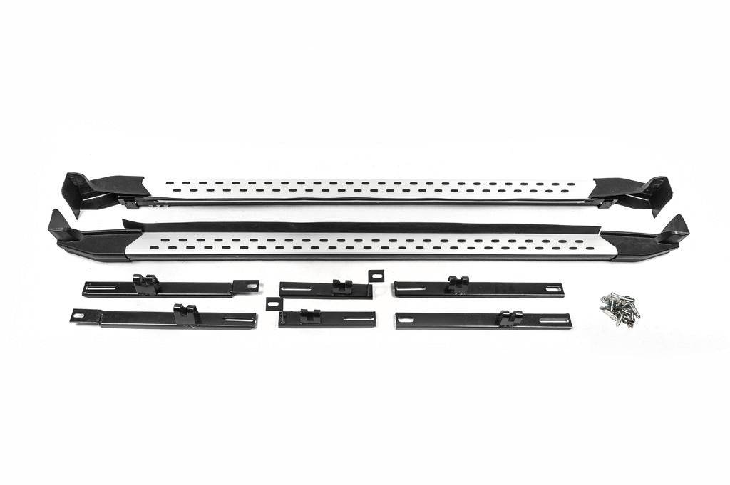 Side steps OEM V2 (2 pieces, aluminum) for Chevrolet Trax 2012-2023 - Reelken Auto