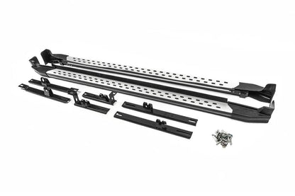 Side steps OEM V2 (2 pieces, aluminum) for Chevrolet Trax 2012-2023 - Reelken Auto