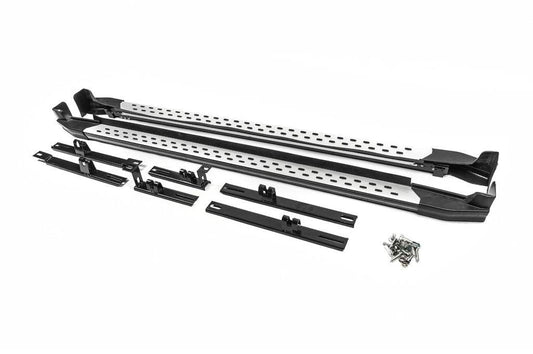 Side steps OEM V2 (2 pieces, aluminum) for Chevrolet Trax 2012-2023 - Reelken Auto