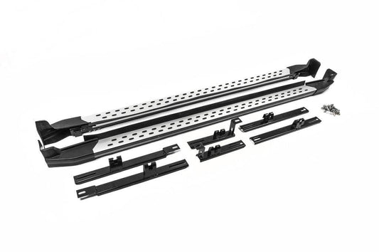 Side steps OEM V2 (2 pieces, aluminum) for Chevrolet Trax 2012-2023 - Reelken Auto