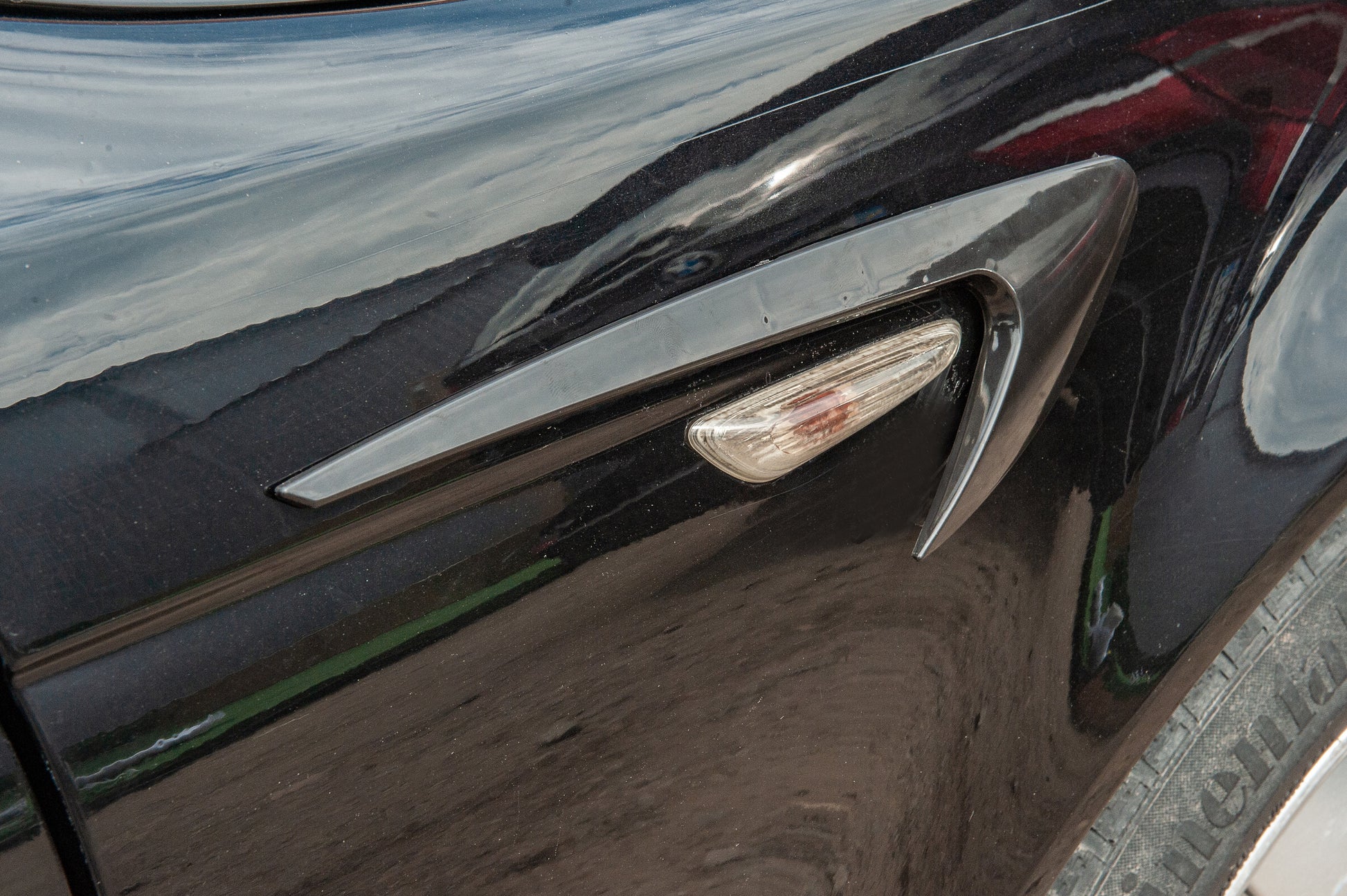 Universal Side Vents DPT V-4 (ABS) (2pcs) (Gloss Black) - image 9