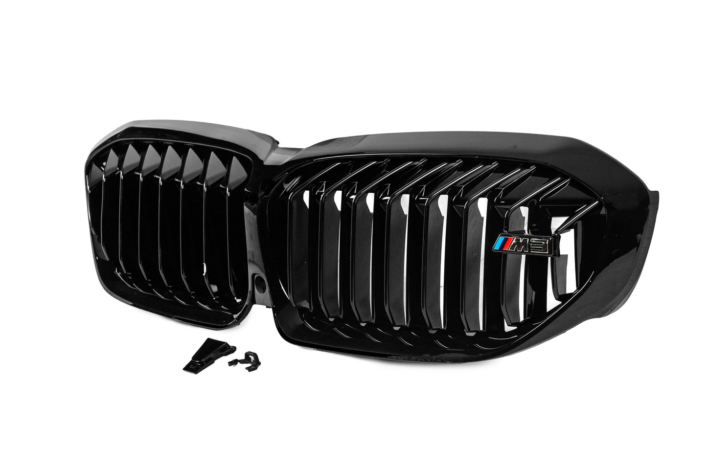 M-Look V1 Kidney Grilles (2018-2022, Gloss Black) for BMW 3 Series G20/G21 2018- - image 3