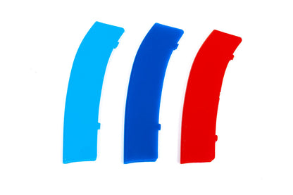 Grille trim covers for 11-slat grille (set of 3) for BMW 3 Series F30/F31 2012-2019 - image 4