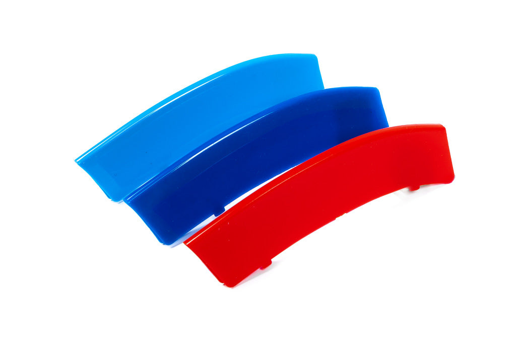 Grille trim covers for 11-slat grille (set of 3) for BMW 3 Series F30/F31 2012-2019 - image 3