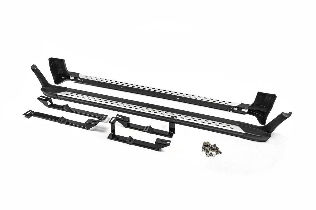 Side sills OEM (2 pcs, aluminum) for Chery Tiggo 5 - Reelken Auto