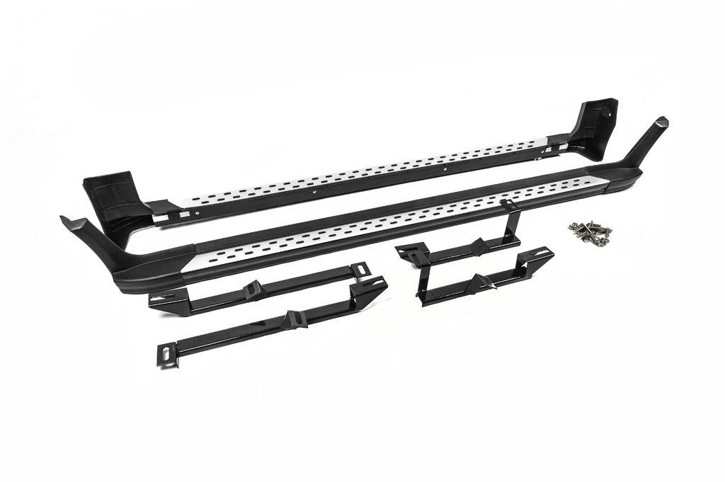 Side sills OEM (2 pcs, aluminum) for Chery Tiggo 5 - Reelken Auto