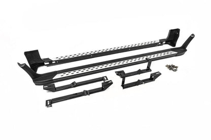 Side sills OEM (2 pcs, aluminum) for Chery Tiggo 5 - Reelken Auto
