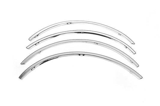On wheel arches (stainless steel) for Nissan Tiida 2004-2011 - Reelken Auto