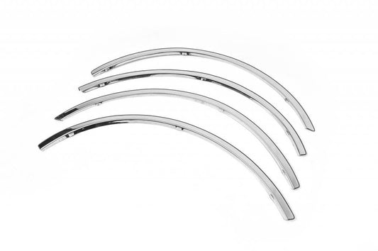 On wheel arches (stainless steel) for Nissan Tiida 2004-2011 - Reelken Auto