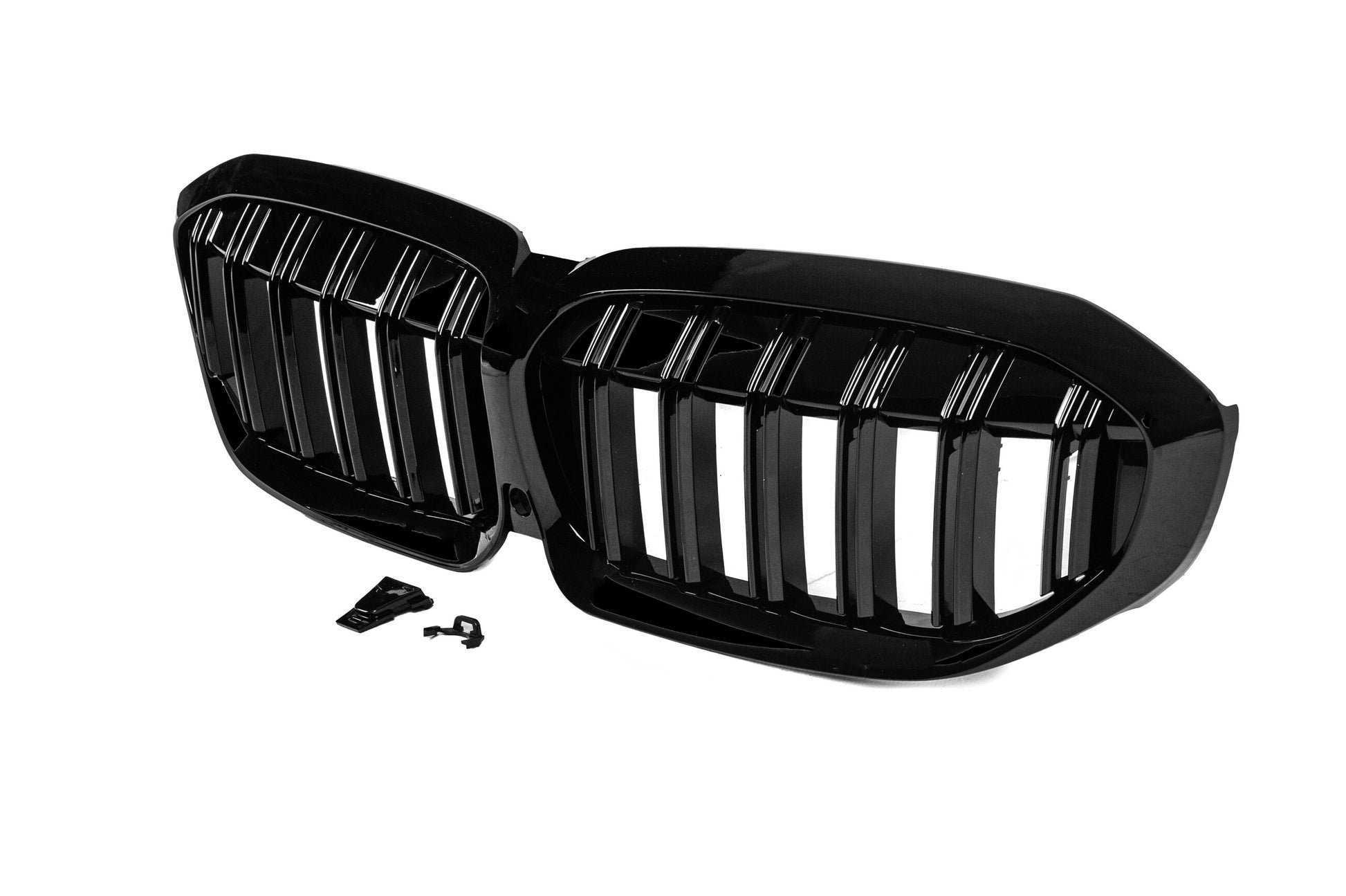 M-Look V2 Kidney Grilles (2018-2022, Gloss Black) for BMW 3 Series G20/G21 2018- - image 8