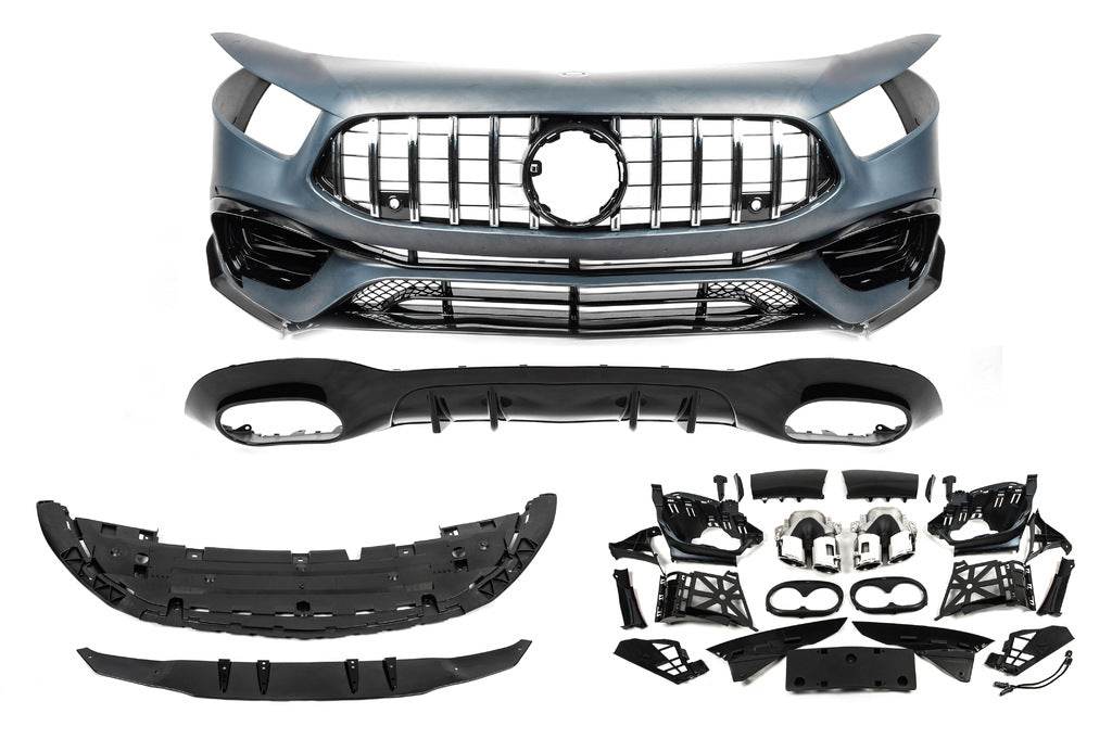 Body kits AMG A45 (type-A) for Mercedes A-class W177 2018↗ - Reelken Auto