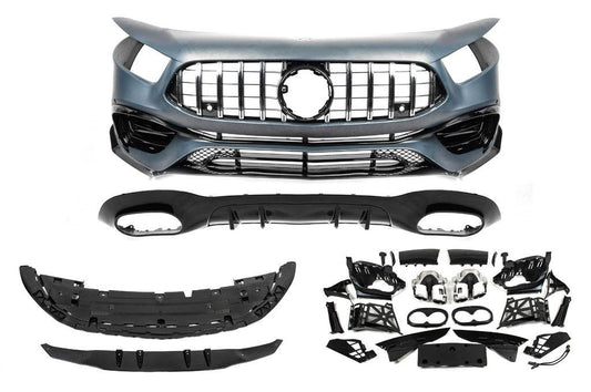 Body kits AMG A45 (type-A) for Mercedes A-class W177 2018↗ - Reelken Auto