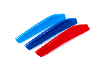 Grille Trim Covers (2017-2020, 3 pcs) for BMW 5 Series G30/G31 2017-2023 - image 1