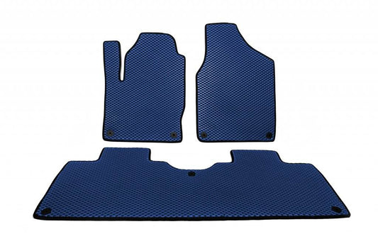 EVA mats (2 rows, blue) for Volkswagen Sharan 1995-2010 - Reelken Auto