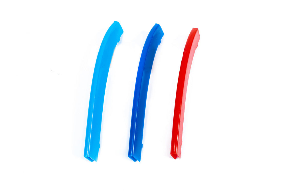 Grille Trim Covers (2017-2020, 3 pcs) for BMW 5 Series G30/G31 2017-2023 - image 3