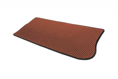 Trunk mat (EVA, brown) for Volkswagen Sharan 1995-2010 - Reelken Auto
