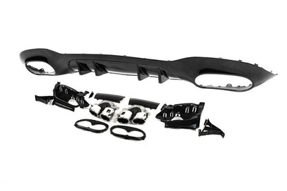 Rear diffuser with nozzles (A45 SD design) for Mercedes A-class W177 2018↗ - image 2