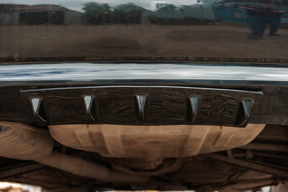 Universal Rear Diffuser Type-E (Gloss Black, ABS Plastic) - image 17