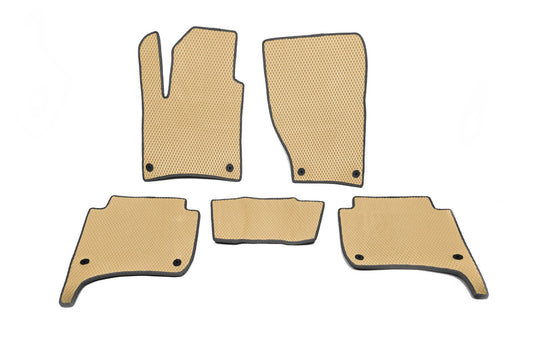EVA Floor Mats (Beige) for Volkswagen Touareg 2010-2018 - image 1