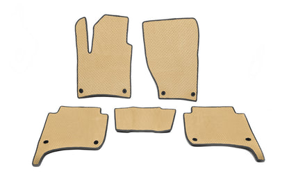 EVA Floor Mats (Beige) for Volkswagen Touareg 2010-2018 - image 1