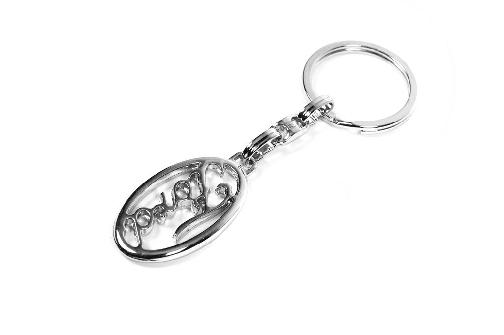 Metal Keychain with Ford Logo for Ford - image 2