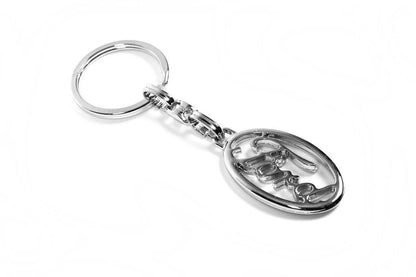 Metal keyring with Ford logo for Ford - Reelken Auto