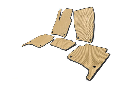 EVA Floor Mats (Beige) for Volkswagen Touareg 2010-2018 - image 2