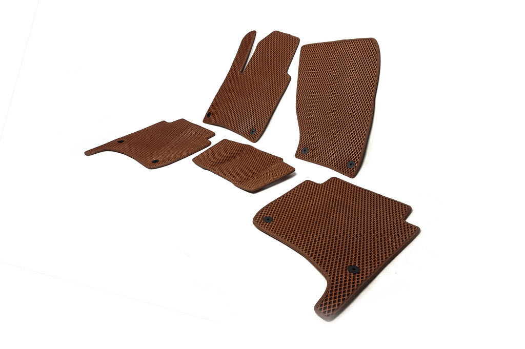EVA Floor Mats (brick red) for Volkswagen Touareg 2010-2018 - image 2