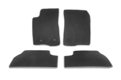 EVA mats (black) for Toyota Corolla Verso 2004-2009 - Reelken Auto