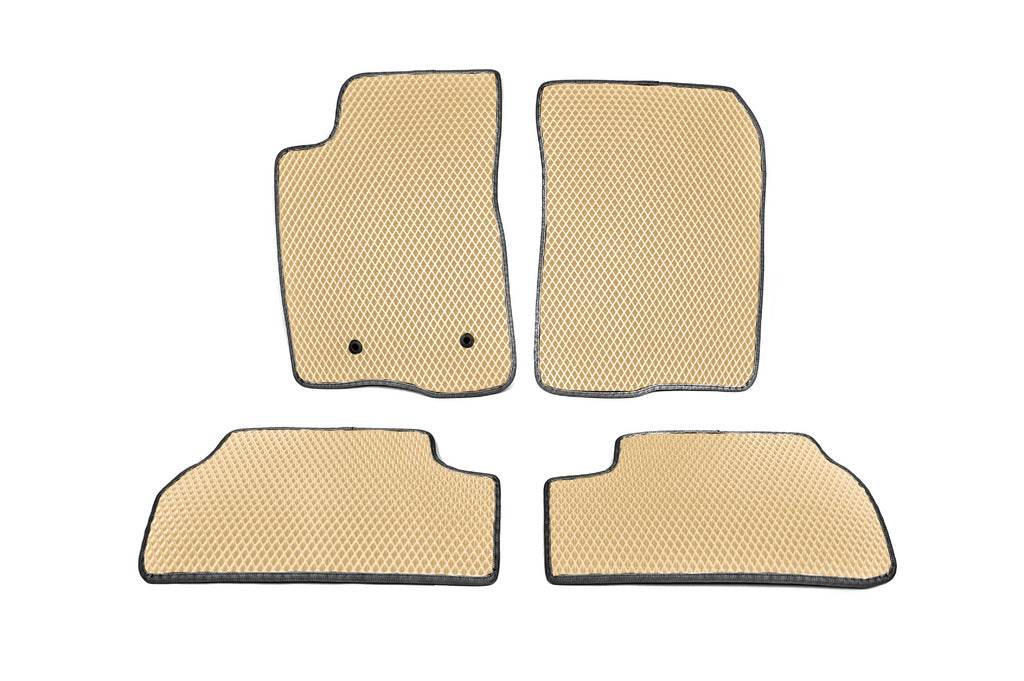 EVA mats (Beige) for Toyota Corolla Verso 2004-2009 - Reelken Auto