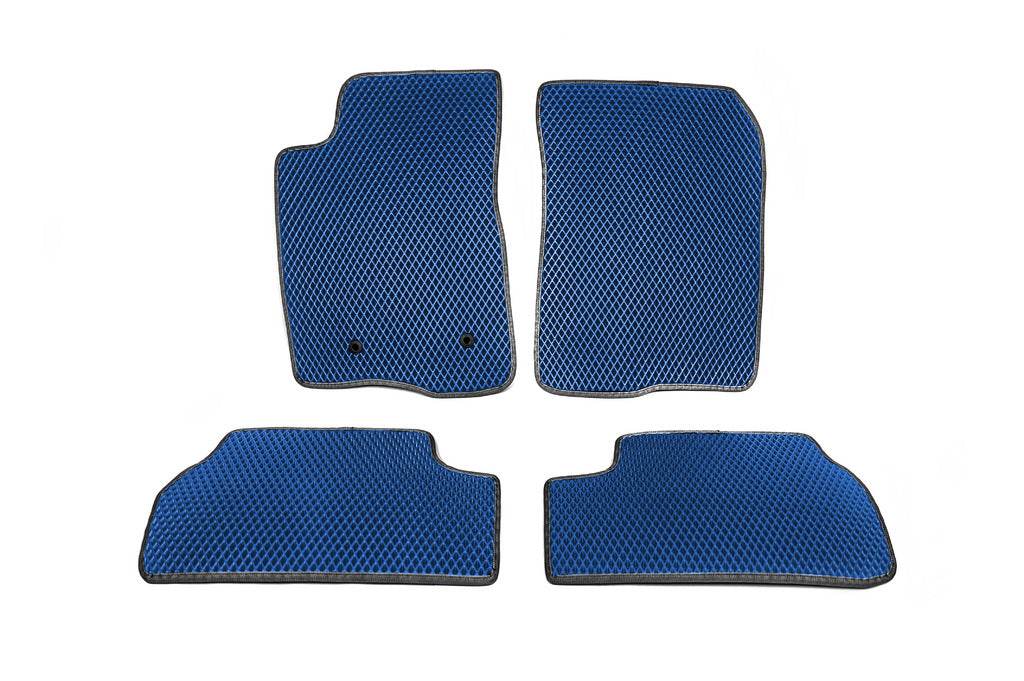 EVA mats (Blue) for Toyota Corolla Verso 2004-2009 - Reelken Auto