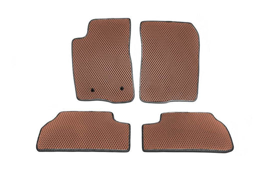 EVA mats (Brown) for Toyota Corolla Verso 2004-2009 - Reelken Auto