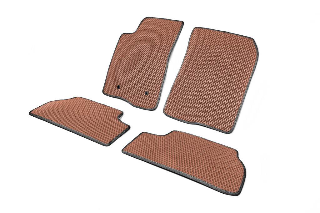 EVA mats (Brown) for Toyota Corolla Verso 2004-2009 - Reelken Auto