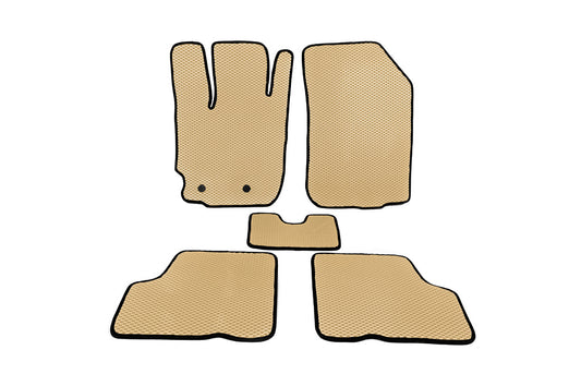 EVA Floor Mats (Beige) for Nissan Terrano 2014- - image 1