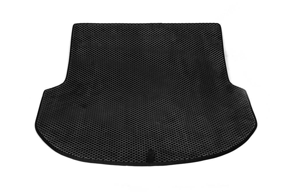 Trunk mat (EVA, black) (5 places) for Hyundai Santa Fe 3 2012-2018 - Reelken Auto