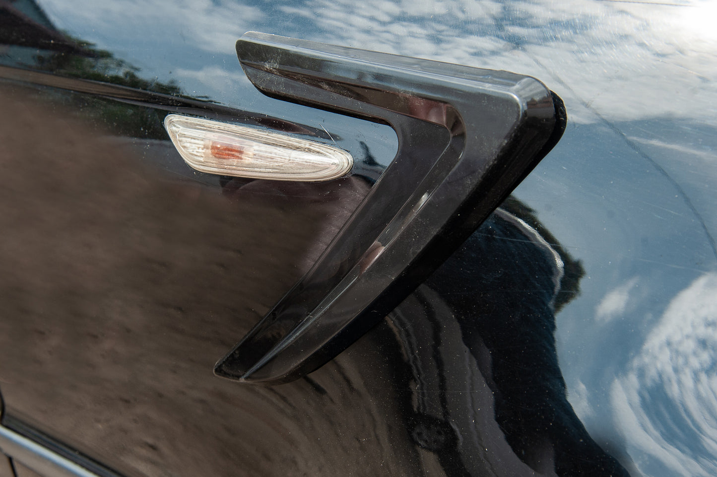 Universal Side Vents DPT V-3 (ABS) (2pcs) (gloss black) - image 6