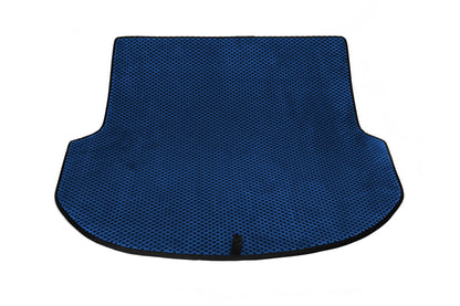 Trunk Mat (EVA, Blue) (5-Seater) for Hyundai Santa Fe 3 2012-2018 - image 1