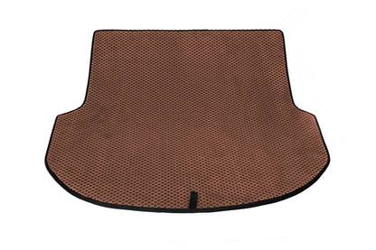 Trunk Mat (EVA, Brown) (5-Seater) for Hyundai Santa Fe 3 2012-2018 - image 1