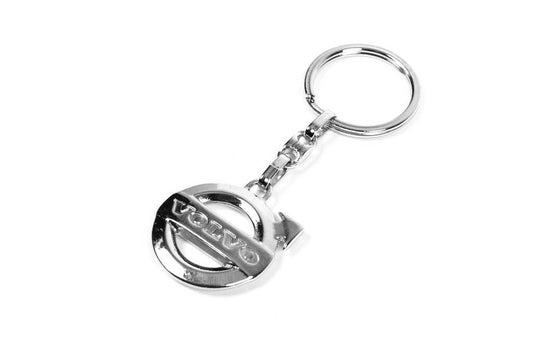 Metal keyring with Volvo logo for Volvo - Reelken Auto